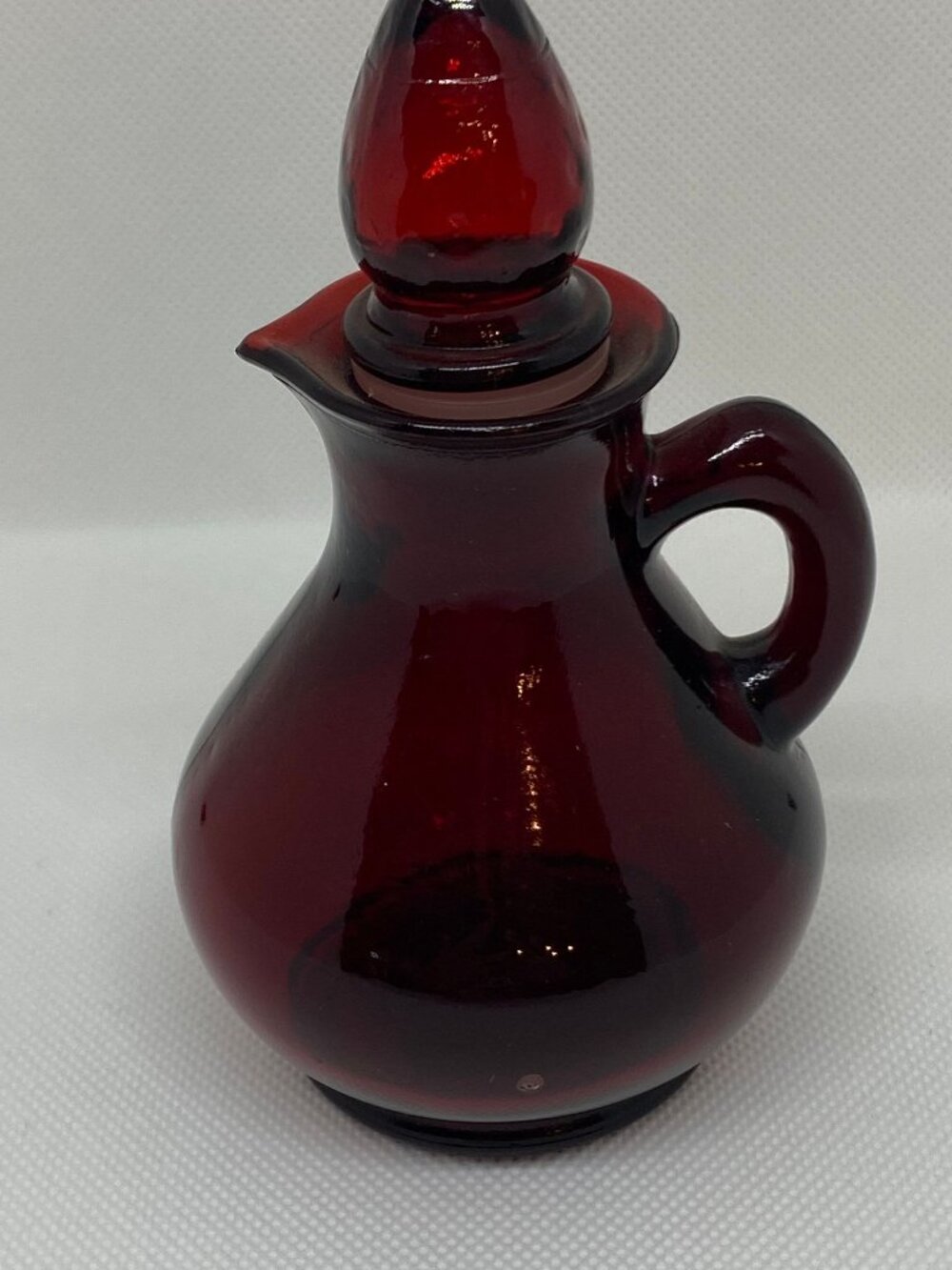 Avon Red Cruet